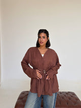 The Cyber-Corset blouse