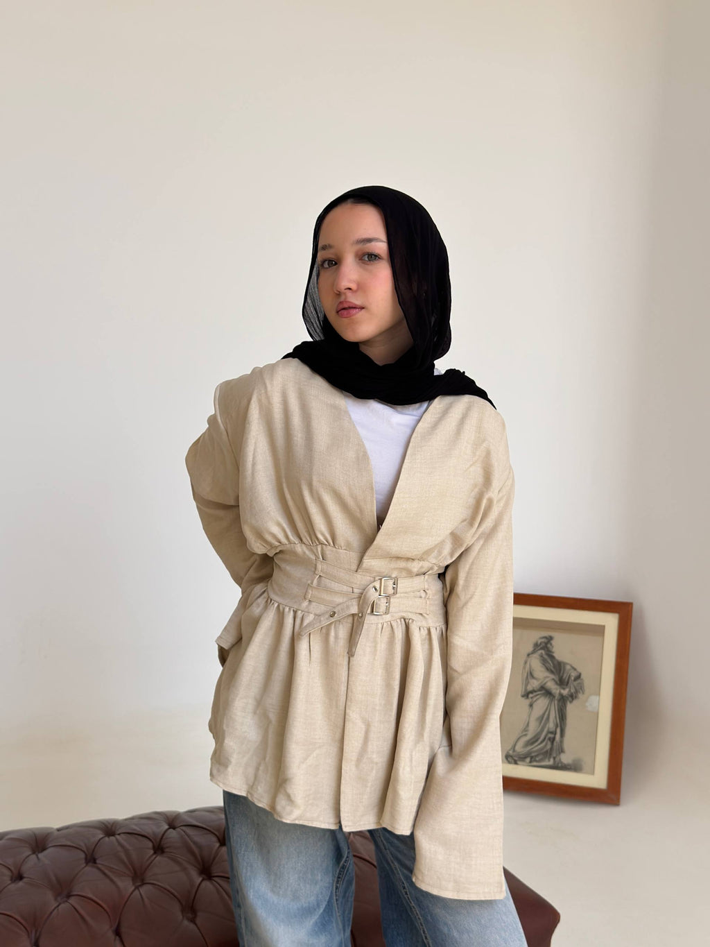The Cyber-Corset blouse