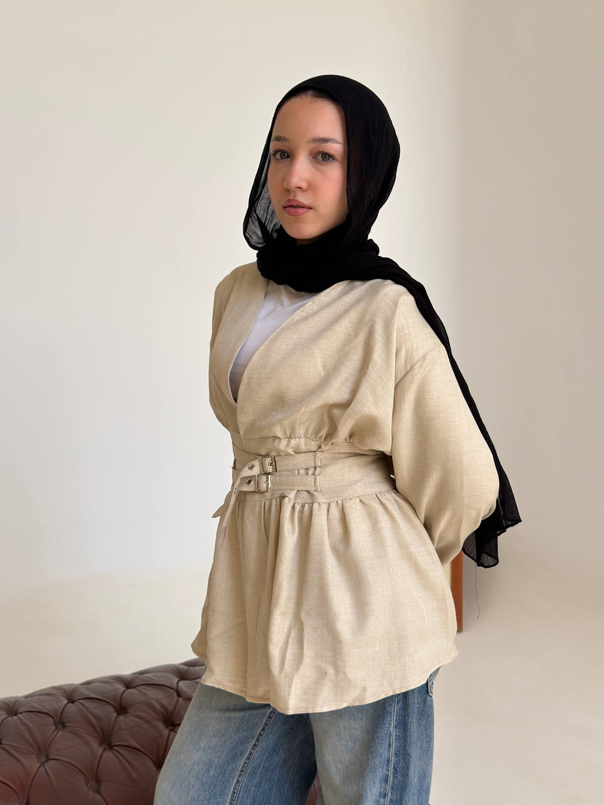 The Cyber-Corset blouse