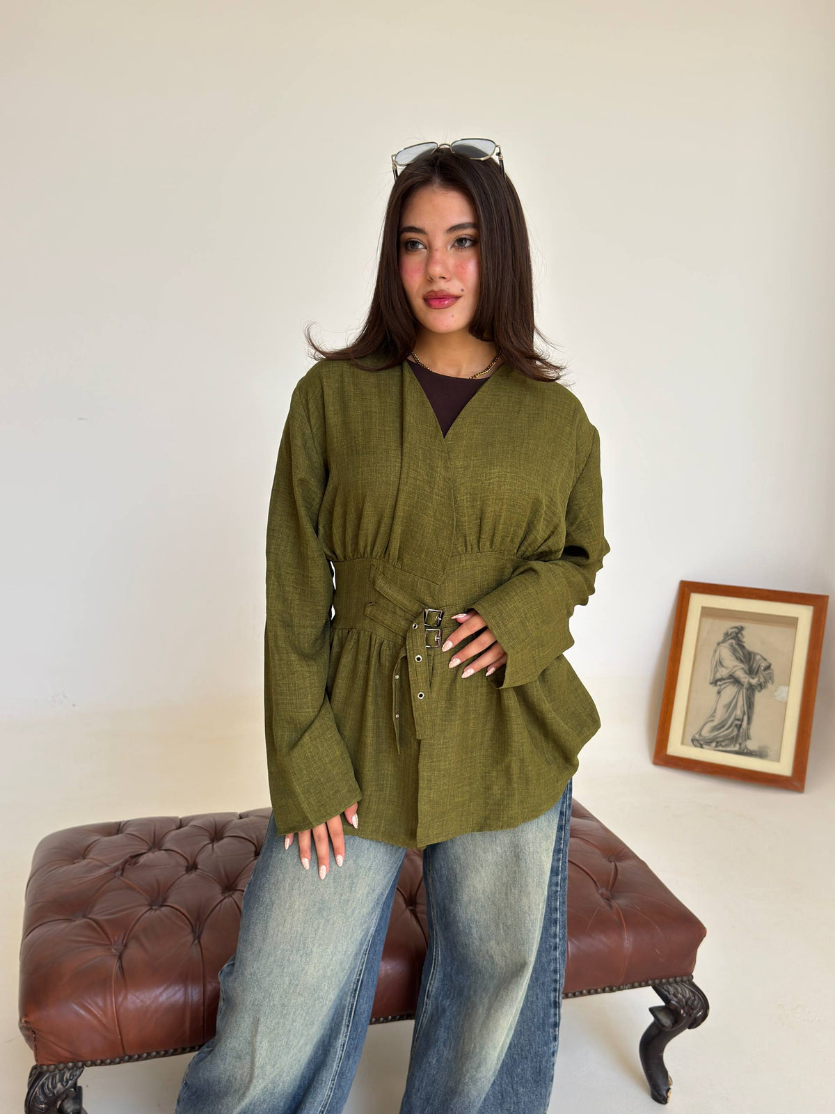 The Cyber-Corset blouse