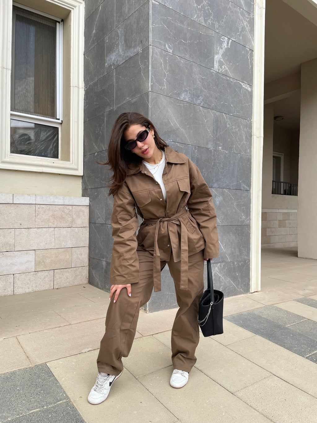 gabardine cargo set
