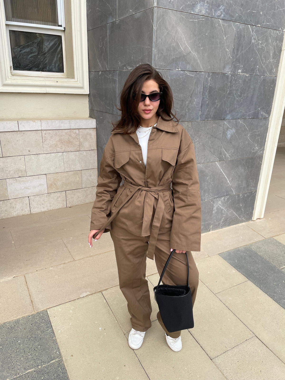 gabardine cargo set