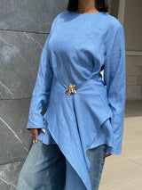 urban modesty draped top