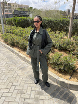gabardine cargo set