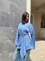 urban modesty draped top