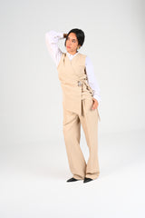 nickel accent pinstripe set