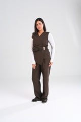 nickel accent pinstripe set