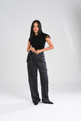 wide-leg plaid viral pants