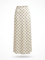 Coquette Polka Satin Matching Suit.