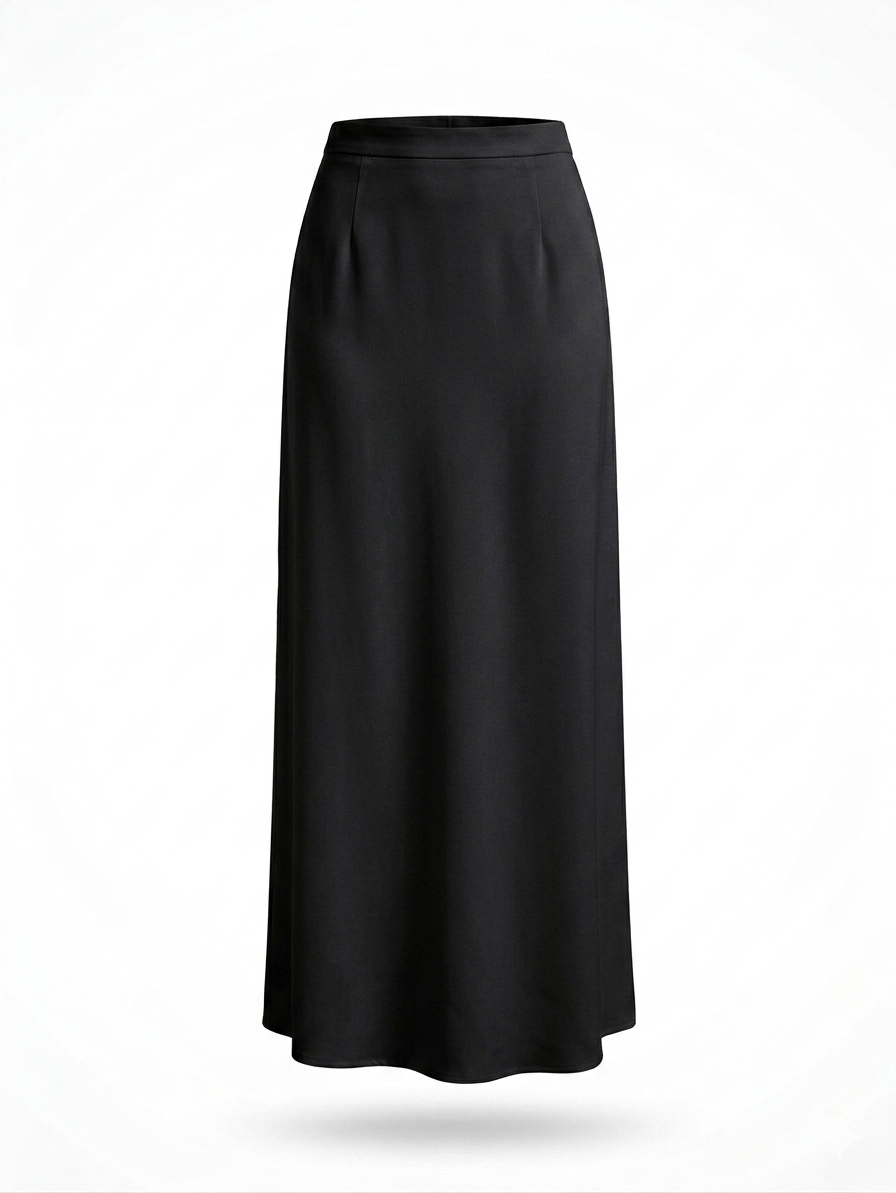 Siren Satin Maxi Skirt