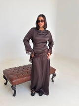 Siren Satin Maxi Suit (2-Piece Set)