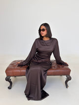Siren Satin Maxi Suit (2-Piece Set)