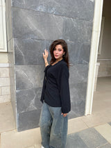 solaris wrap blouse