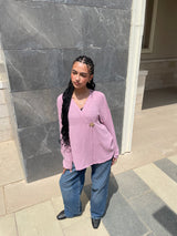 solaris wrap blouse