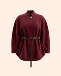 The Suede Cape Jacket